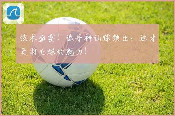 技术盛宴!选手神仙球频出,这才是羽毛球的魅力!